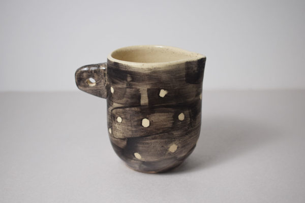Ceramic cream pitcher
